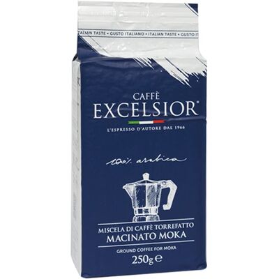 Excelsior Gusto Italiano Moka 0,25 kg mielona Excelsior Gusto Italiano Moka 0,25 kg mielona