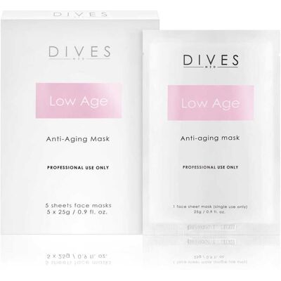 Dives med. Low Age Mask - maska Anti-Age 5szt Dives med. Low Age Mask - maska Anti-Age 5szt