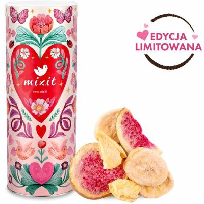 Mixit Duże zakochane owoce - Figa, Banan, Ananas Mixit Duże zakochane owoce - Figa, Banan, Ananas