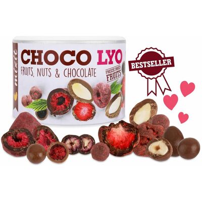 Mixit Choco Lyo - chrupiące owoce i orzechy w czekoladzie Mixit Choco Lyo - chrupiące owoce i orzechy w czekoladzie
