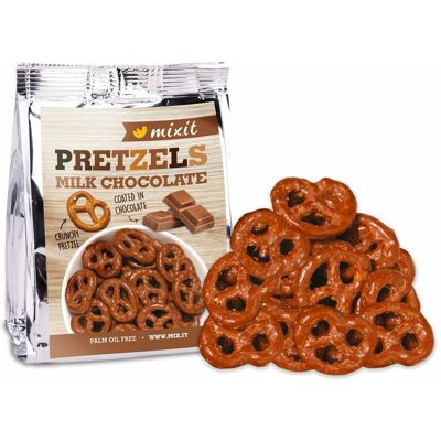 Mixit precelki do kieszeni - Mleczna czekolada Mixit precelki do kieszeni - Mleczna czekolada