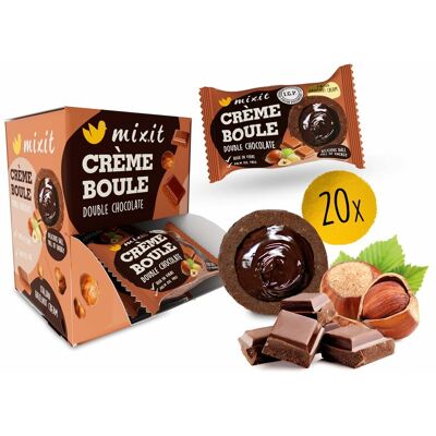 Mixit Crème boule - Double Chocolate (20 szt.) Mixit Crème boule - Double Chocolate (20 szt.)