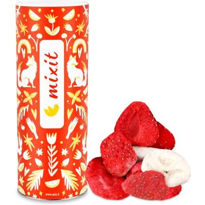 Mixit Duże chrupiące owoce - Banan i truskawka Mixit Duże chrupiące owoce - Banan i truskawka