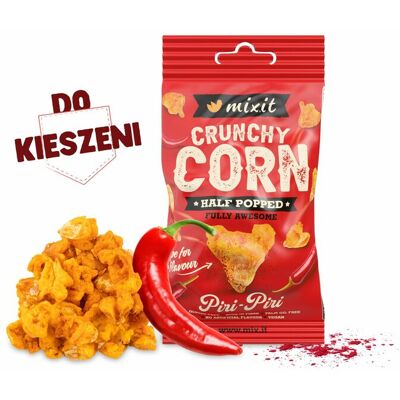 Mixit Crunchy corn do kieszeni - Piri Piri z pieprzem kajeńskim Mixit Crunchy corn do kieszeni - Piri Piri z pieprzem kajeńskim
