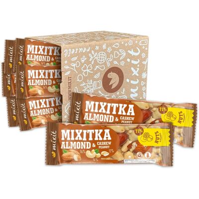Orzechowe Mixitki - Migdały + Orzechy nerkowca (8 szt.) Orzechowe Mixitki - Migdały + Orzechy nerkowca (8 szt.)