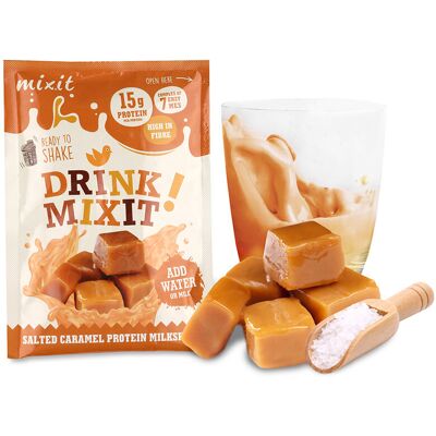 Proteinowy Drink Mixit - Słony karmel Proteinowy Drink Mixit - Słony karmel