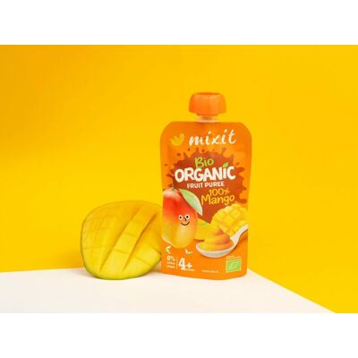 BIO owocowy mus Mixit - 100% Mango (6 szt.) BIO owocowy mus Mixit - 100% Mango (6 szt.)