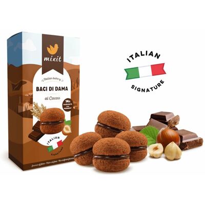 Mixit Italian bakery – Cookie Baci di Dama al Cacao Mixit Italian bakery – Cookie Baci di Dama al Cacao