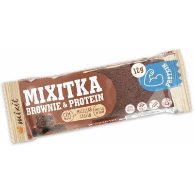 Proteinowa Mixitka BEZ GLUTENU - Brownie Proteinowa Mixitka BEZ GLUTENU - Brownie