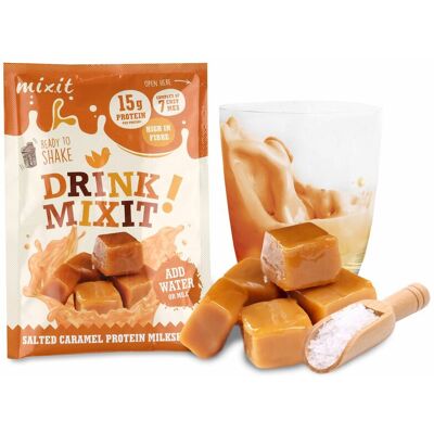 Proteinowy Drink Mixit - Słony karmel (6 szt.) Proteinowy Drink Mixit - Słony karmel (6 szt.)