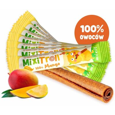Owocowa rolka MixiTroll - 100% Mango (7 szt.) Owocowa rolka MixiTroll - 100% Mango (7 szt.)