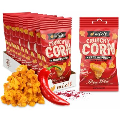 Mixit Crunchy corn do kieszeni - Piri Piri z pieprzem kajeńskim (10 szt.) Mixit Crunchy corn do kieszeni - Piri Piri z pieprzem kajeńskim (10 szt.)