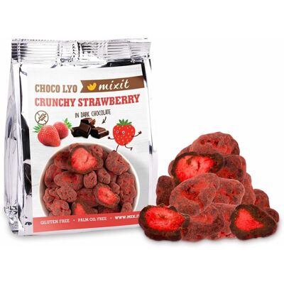 Mixit Chrupiące truskawki w czekoladzie do kieszeni Mixit Chrupiące truskawki w czekoladzie do kieszeni