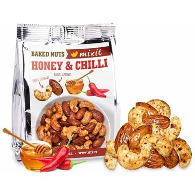 Mixit Chilli Mix Nuts - pieczone orzechy z miodem i chili do kieszeni Mixit Chilli Mix Nuts - pieczone orzechy z miodem i chili do kieszeni