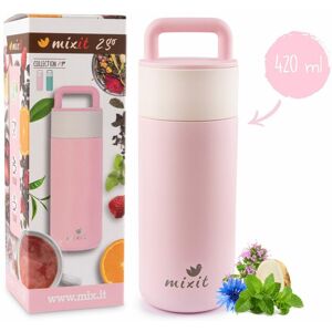 Mixit 2go - Termos z sitkiem 420 ml (różowy) Mixit 2go - Termos z sitkiem 420 ml (różowy)