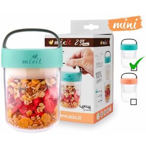 Mini Mixit 2go - pojemnik na przekąski 400 ml (miętowy) Mini Mixit 2go - pojemnik na przekąski 400 ml (miętowy)