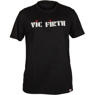 Vic Firth Black Logo Tee Small Vic Firth Black Logo Tee Small