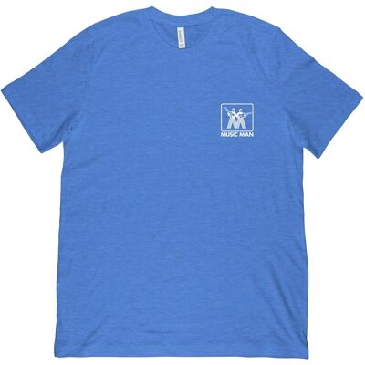 Music Man Vintage Logo Blue T-Shirt XXL Music Man Vintage Logo Blue T-Shirt XXL