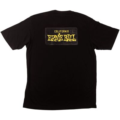 Ernie Ball CA License Plate T-Shirt M Ernie Ball CA License Plate T-Shirt M