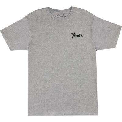 Fender Transition Logo Tee, Athletic Gray, XXL Fender Transition Logo Tee, Athletic Gray, XXL