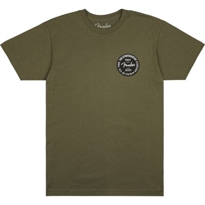 Fender Strat 70th Badge Tee, Olive, XXL Fender Strat 70th Badge Tee, Olive, XXL