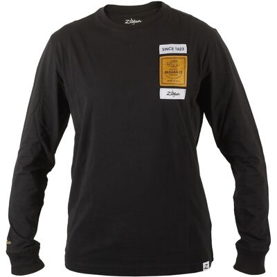 Zildjian Long Sleeve Black Tee M Zildjian Long Sleeve Black Tee M