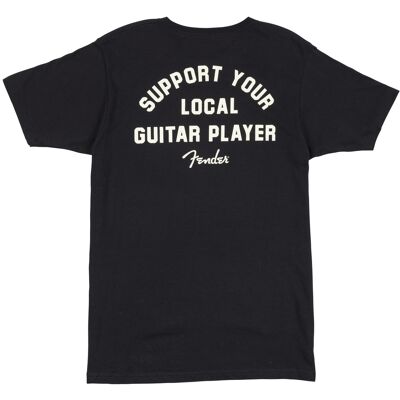 Fender Support Your Local Guitar Player Tee Black S Fender Support Your Local Guitar Player Tee Black S