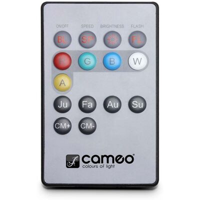 CAMEO FLAT PAR CAN REMOTE CAMEO FLAT PAR CAN REMOTE