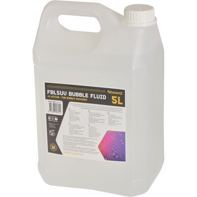 BeamZ FBL5UV Bubble Fluid 5L UV-Active BeamZ FBL5UV Bubble Fluid 5L UV-Active