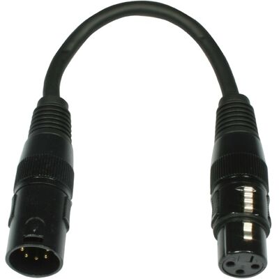 ADJ AC-DMXT/5M3F 5pin male/3pin female ADJ AC-DMXT/5M3F 5pin male/3pin female