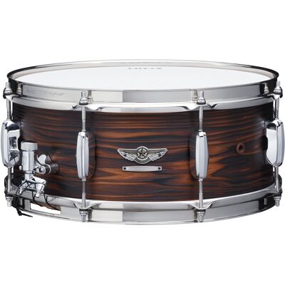 Tama 14" x 6" STAR Reserve Solid Cedar Burnt Oiled Cedar Snare Drum Tama 14" x 6" STAR Reserve Solid Cedar Burnt Oiled Cedar Snare Drum