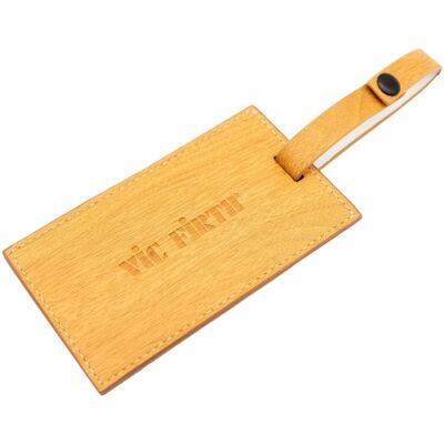 Vic Firth Woodgrain Luggage Tag Vic Firth Woodgrain Luggage Tag