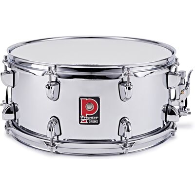 Premier 14" x 6,5" Artist Steel Snare Drum Chrome Premier 14" x 6,5" Artist Steel Snare Drum Chrome