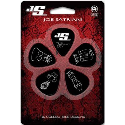 D'Addario Joe Satriani Guitar Picks Black Thin D'Addario Joe Satriani Guitar Picks Black Thin