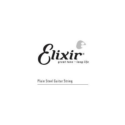 Elixir Anti-Rust Plain Steel Single .015" Elixir Anti-Rust Plain Steel Single .015"