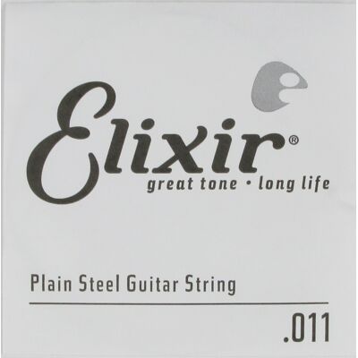 Elixir Anti-Rust Plain Steel Single .011" Elixir Anti-Rust Plain Steel Single .011"