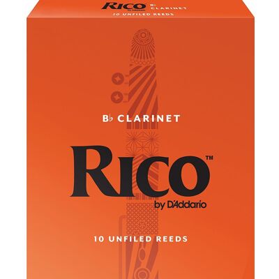 Rico D'Addario Bb Clarinet 2, 10 Rico D'Addario Bb Clarinet 2, 10