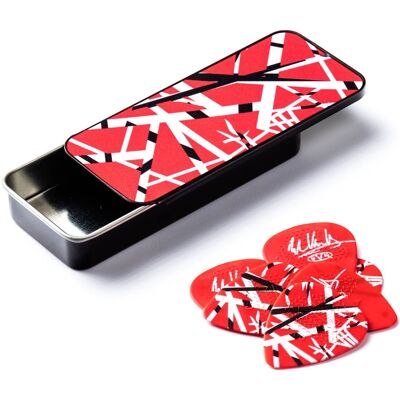 Dunlop EVH Max Grip 0.60 Pick Tin Frankenstein Dunlop EVH Max Grip 0.60 Pick Tin Frankenstein