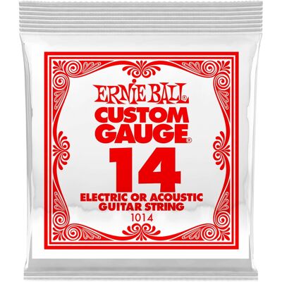 Ernie Ball 1024 Plain Steel Single .014 Ernie Ball 1024 Plain Steel Single .014