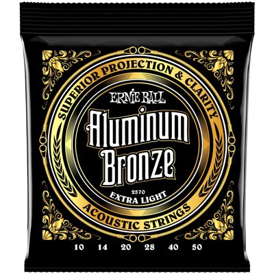 Ernie Ball 2570 Aluminium Bronze Extra Light Ernie Ball 2570 Aluminium Bronze Extra Light