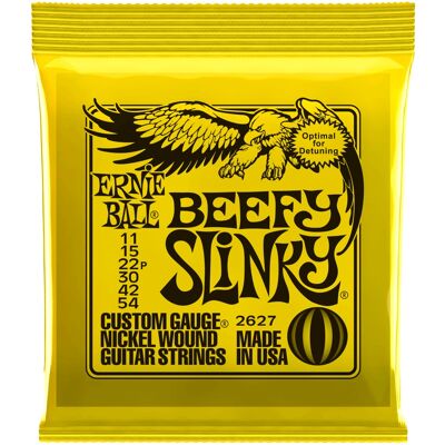 Ernie Ball 2627 Nickel Wound Beefy Slinky Ernie Ball 2627 Nickel Wound Beefy Slinky