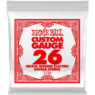 Ernie Ball 1126 Nickel Wound Single .026 Ernie Ball 1126 Nickel Wound Single .026