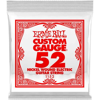 Ernie Ball 1162 Nickel Wound Single .052 Ernie Ball 1162 Nickel Wound Single .052