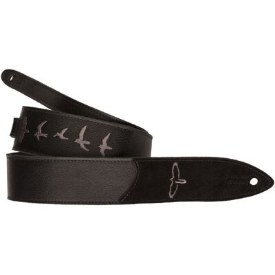 PRS Premium Leather Strap Black Birds PRS Premium Leather Strap Black Birds