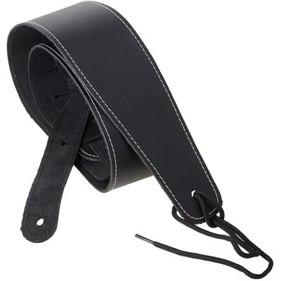 Fender Broken-In Leather Strap Black Fender Broken-In Leather Strap Black