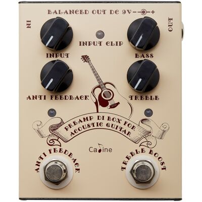 Caline CP-40 Acoustic Preamp & DI Box Caline CP-40 Acoustic Preamp & DI Box