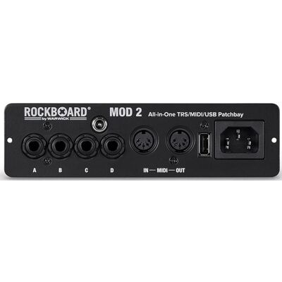Rockboard MOD 2 V2 All-in-One TRS Midi & USB Patchbay Rockboard MOD 2 V2 All-in-One TRS Midi & USB Patchbay