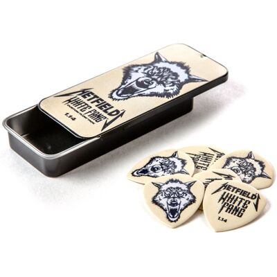 Dunlop White Fang Pick Tin 1.14 Dunlop White Fang Pick Tin 1.14