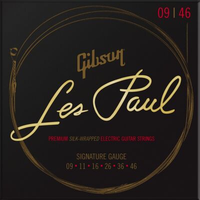Gibson Les Paul Premium Electric Guitar Strings Signature Gibson Les Paul Premium Electric Guitar Strings Signature