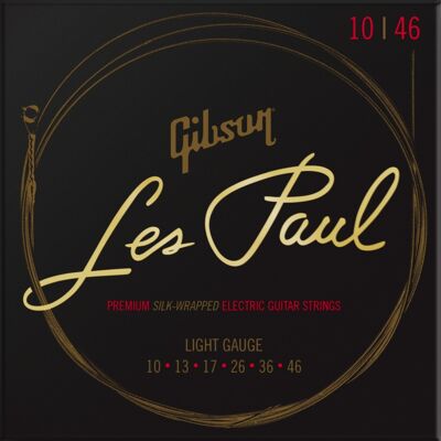 Gibson Les Paul Premium Electric Guitar Strings Light Gibson Les Paul Premium Electric Guitar Strings Light